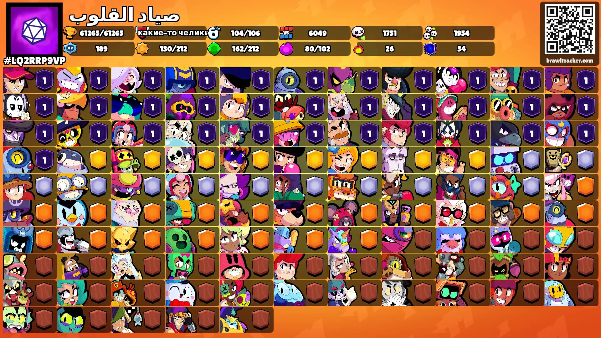صياد القلوب's Ranks