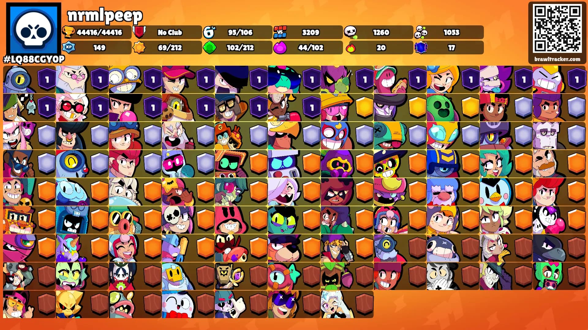 nrmlpeep's Ranks