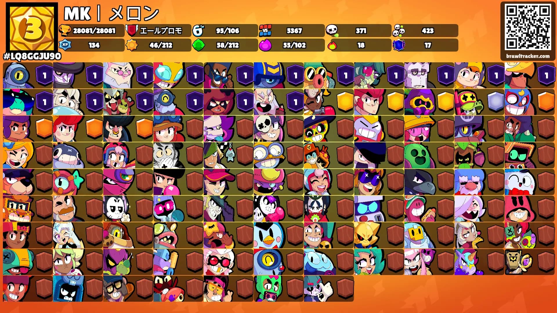 MK丨メロン's Ranks