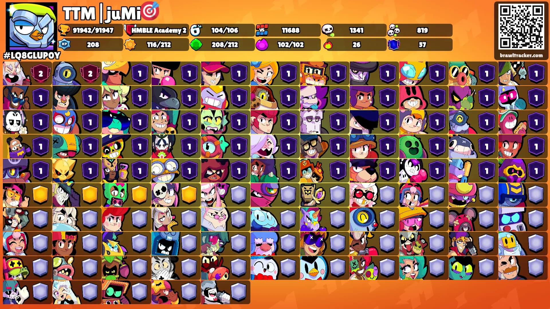 TTM|juMi🎯's Ranks