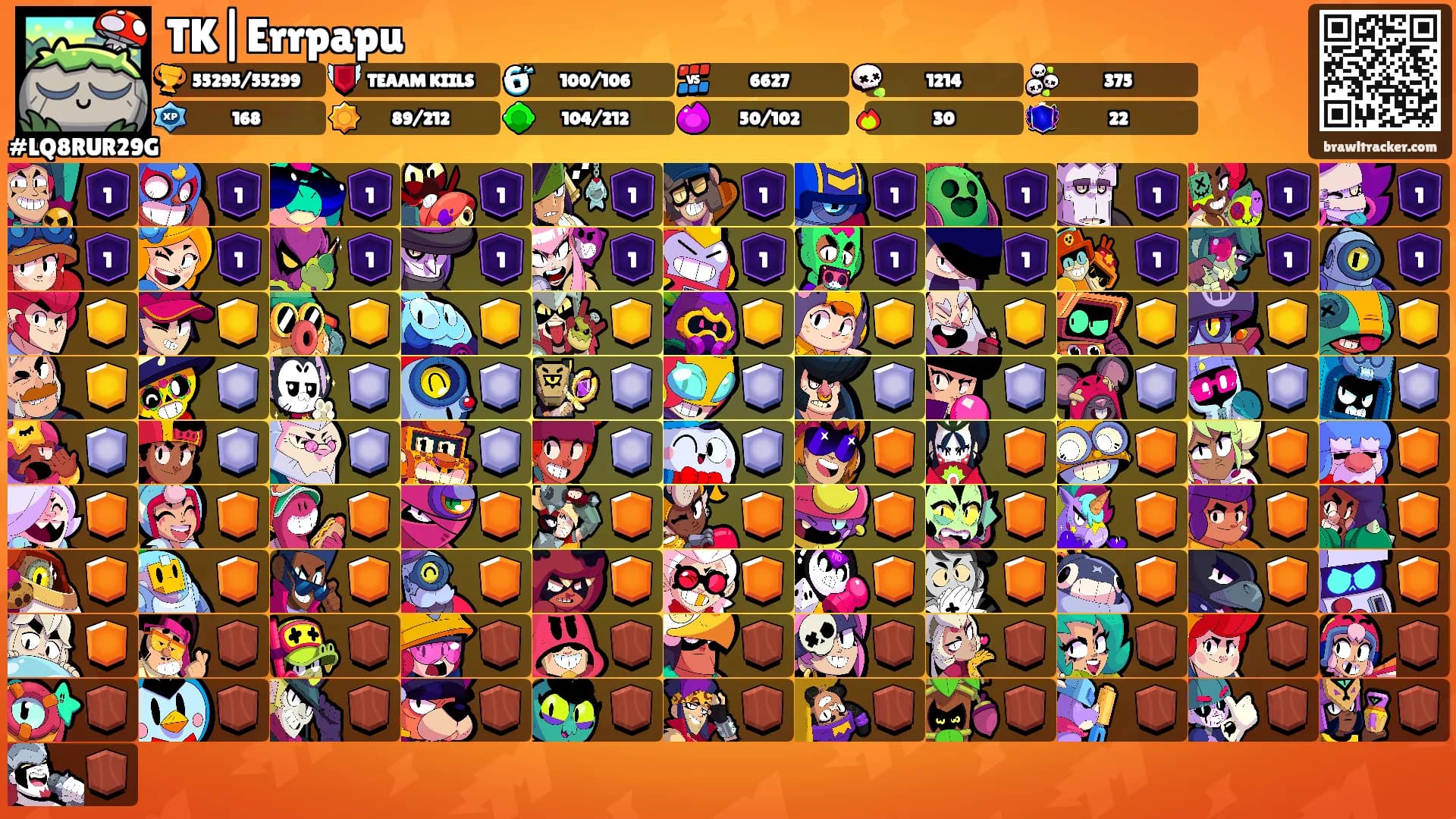 TK|Errpapu's Ranks