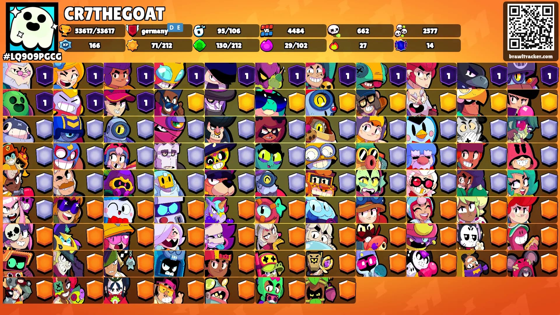 CR7THEGOAT's Ranks