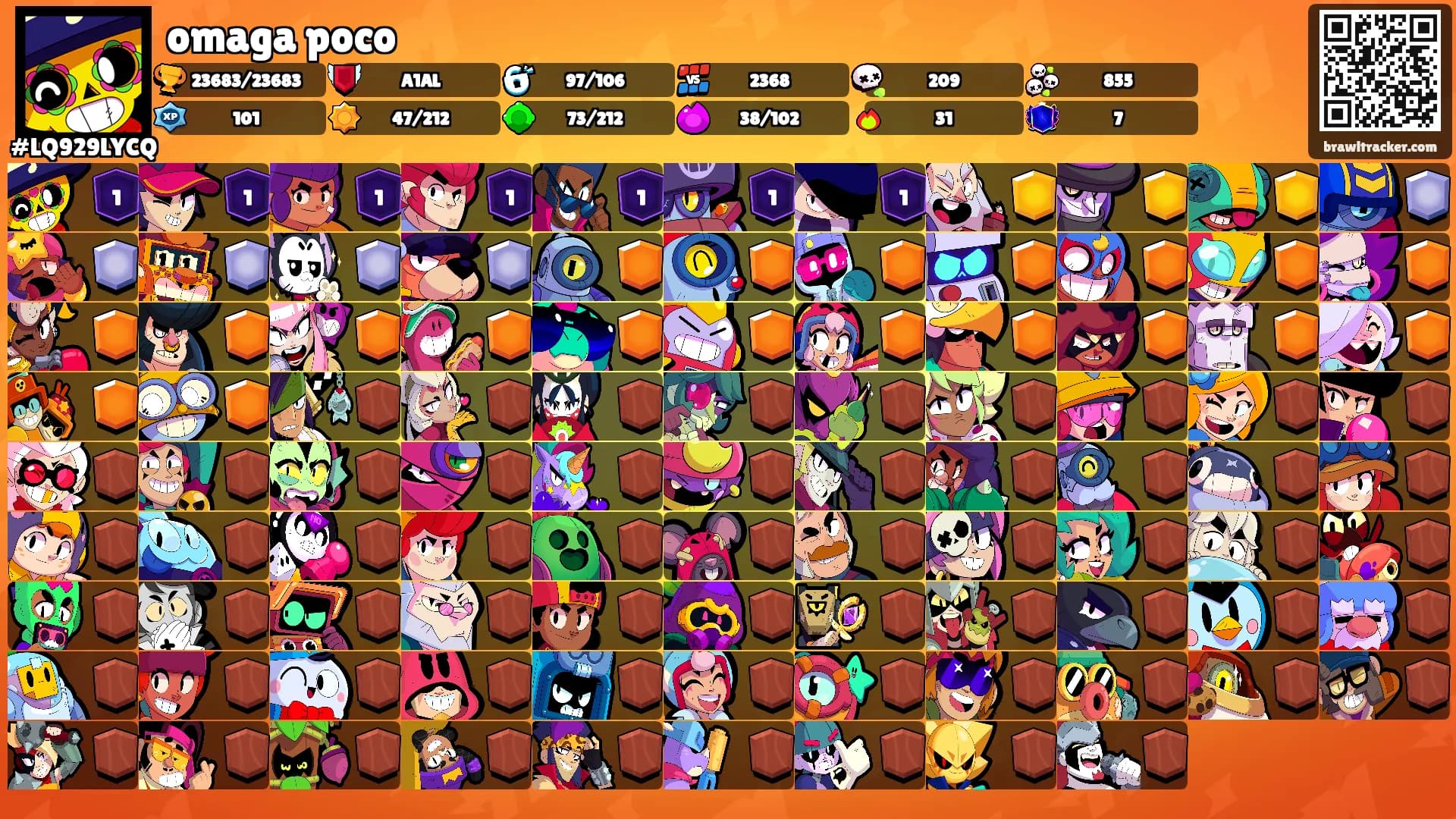 omaga poco's Ranks