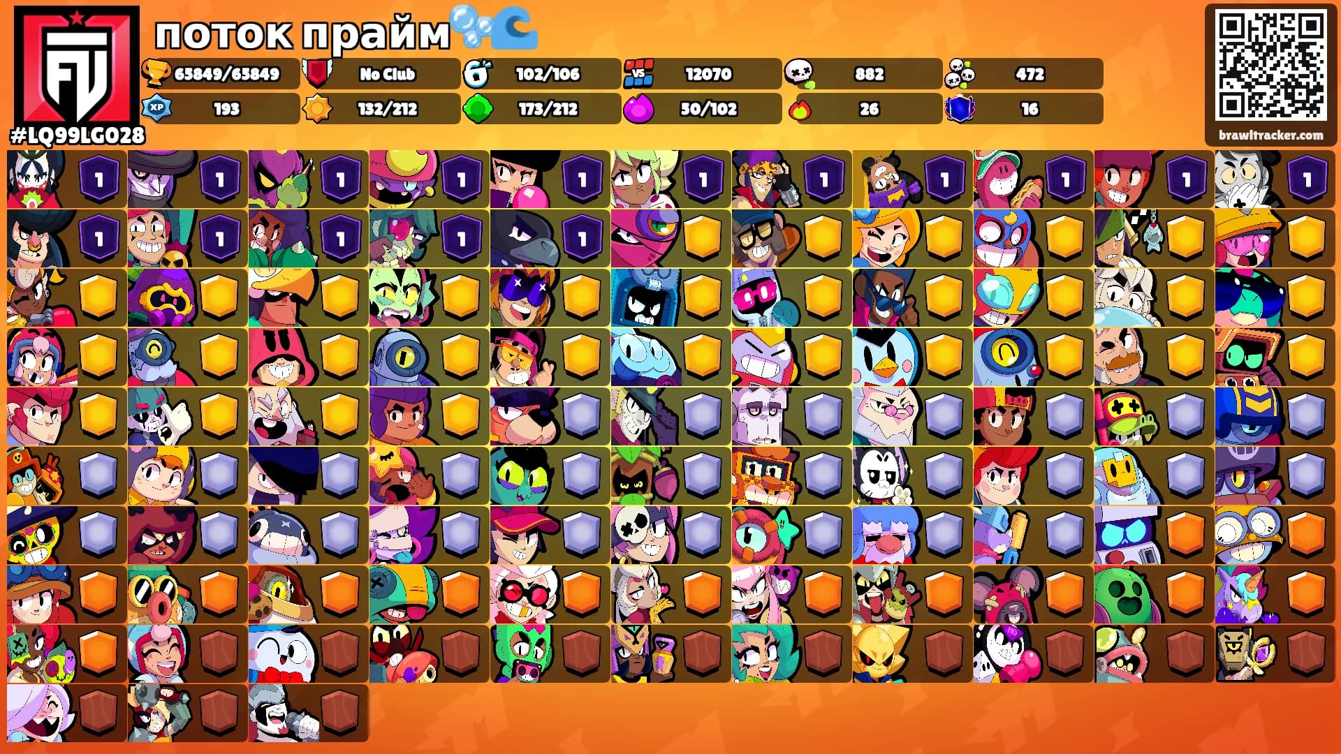 поток прайм🫧🌊's Ranks