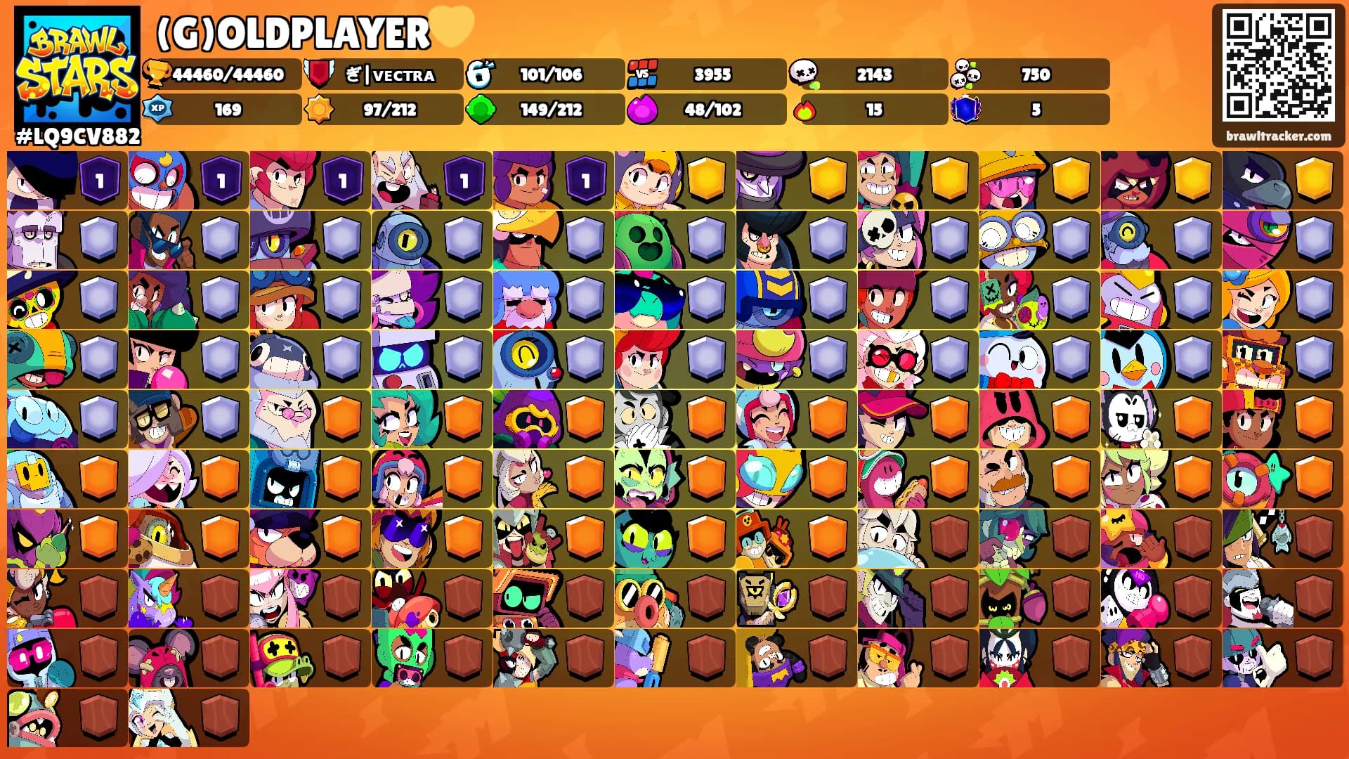 (G)OLDPLAYER💛's Ranks