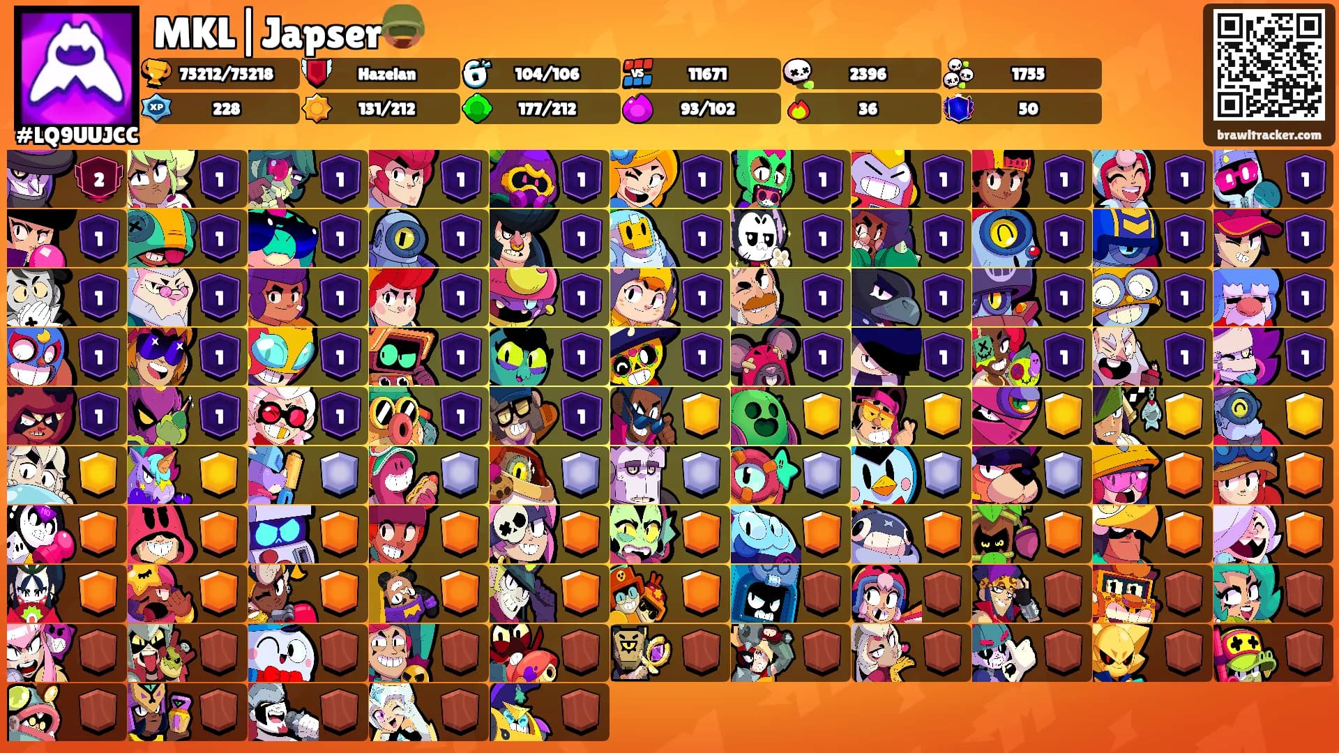 MKL|Japser🪖's Ranks