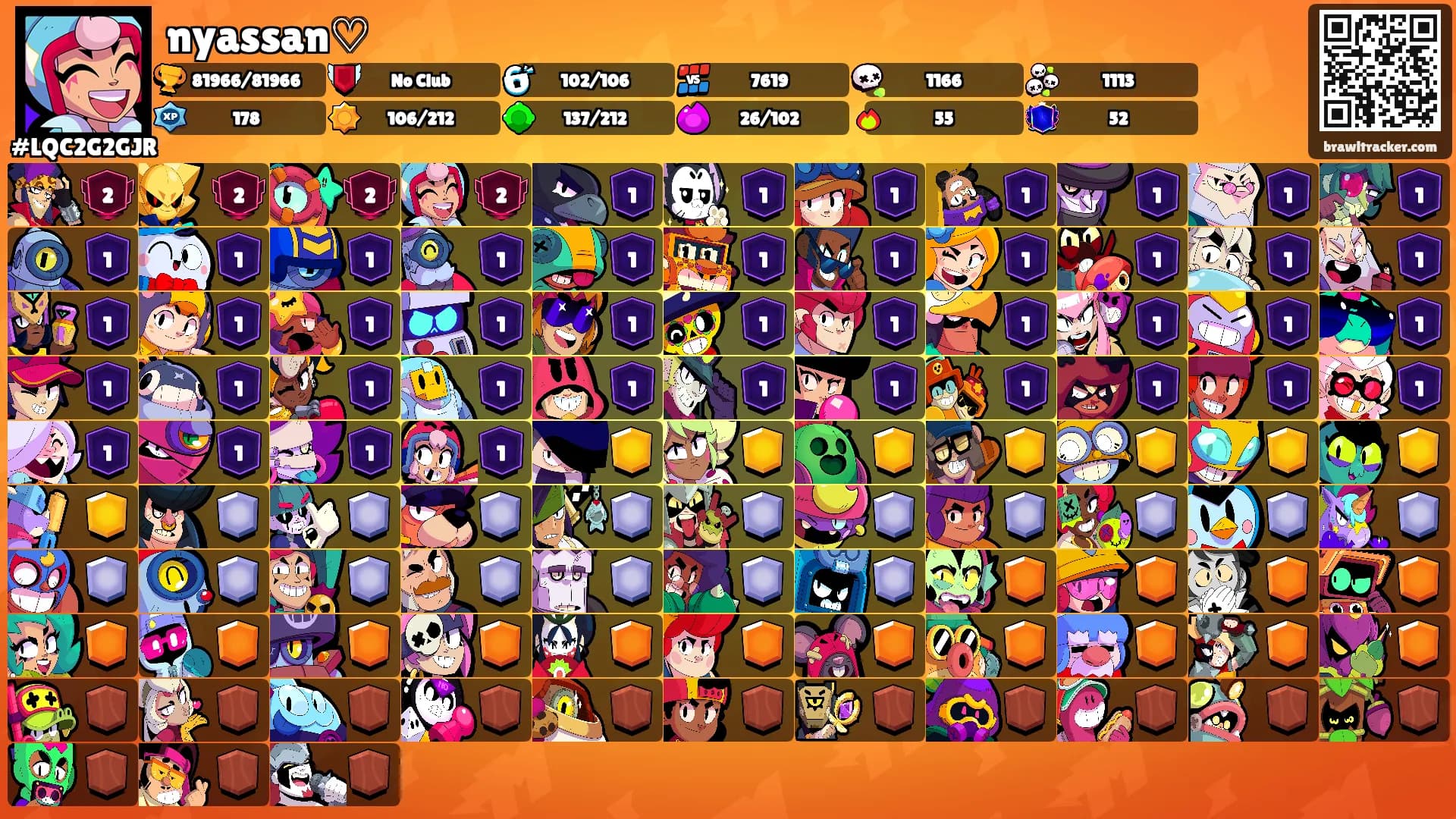nyassan♡'s Ranks
