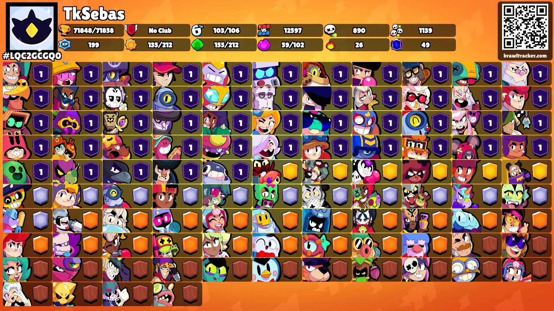TkSebas's Ranks