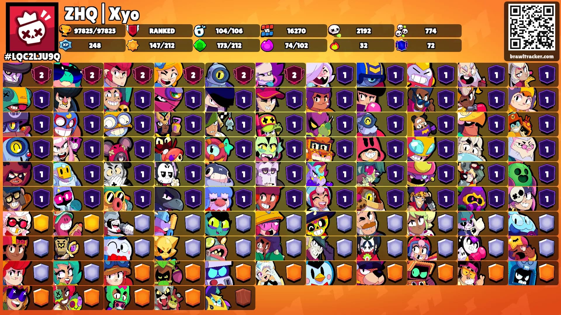 ZHQ|Xyo's Ranks