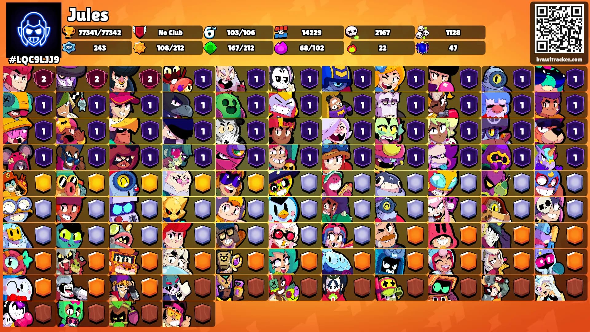 Jules's Ranks