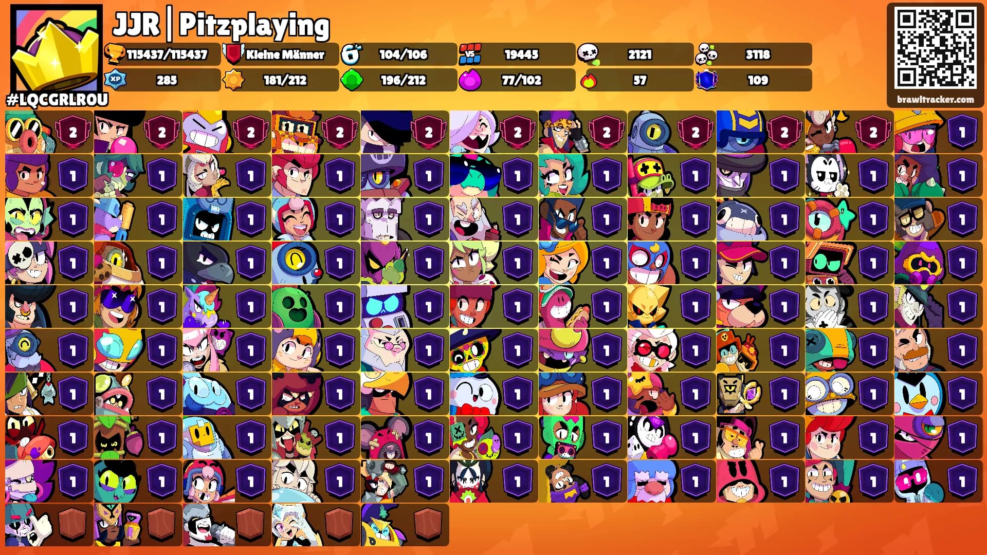 JJR|Pitzplaying's Ranks