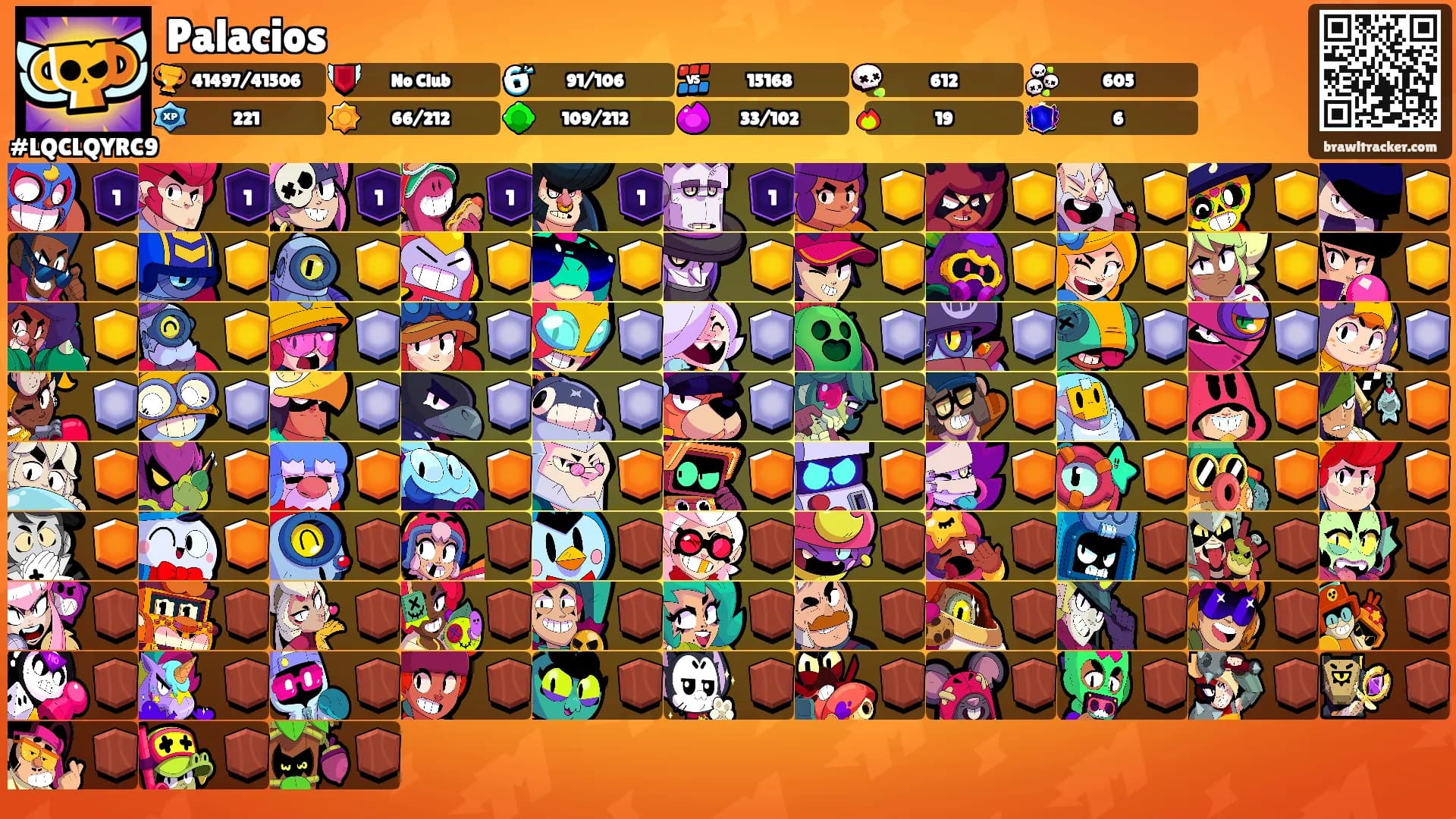 Palacios's Ranks