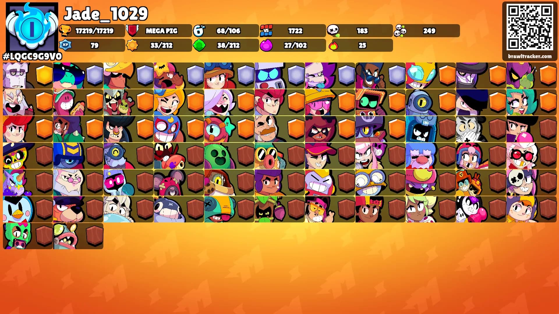 Jade_1029's Ranks