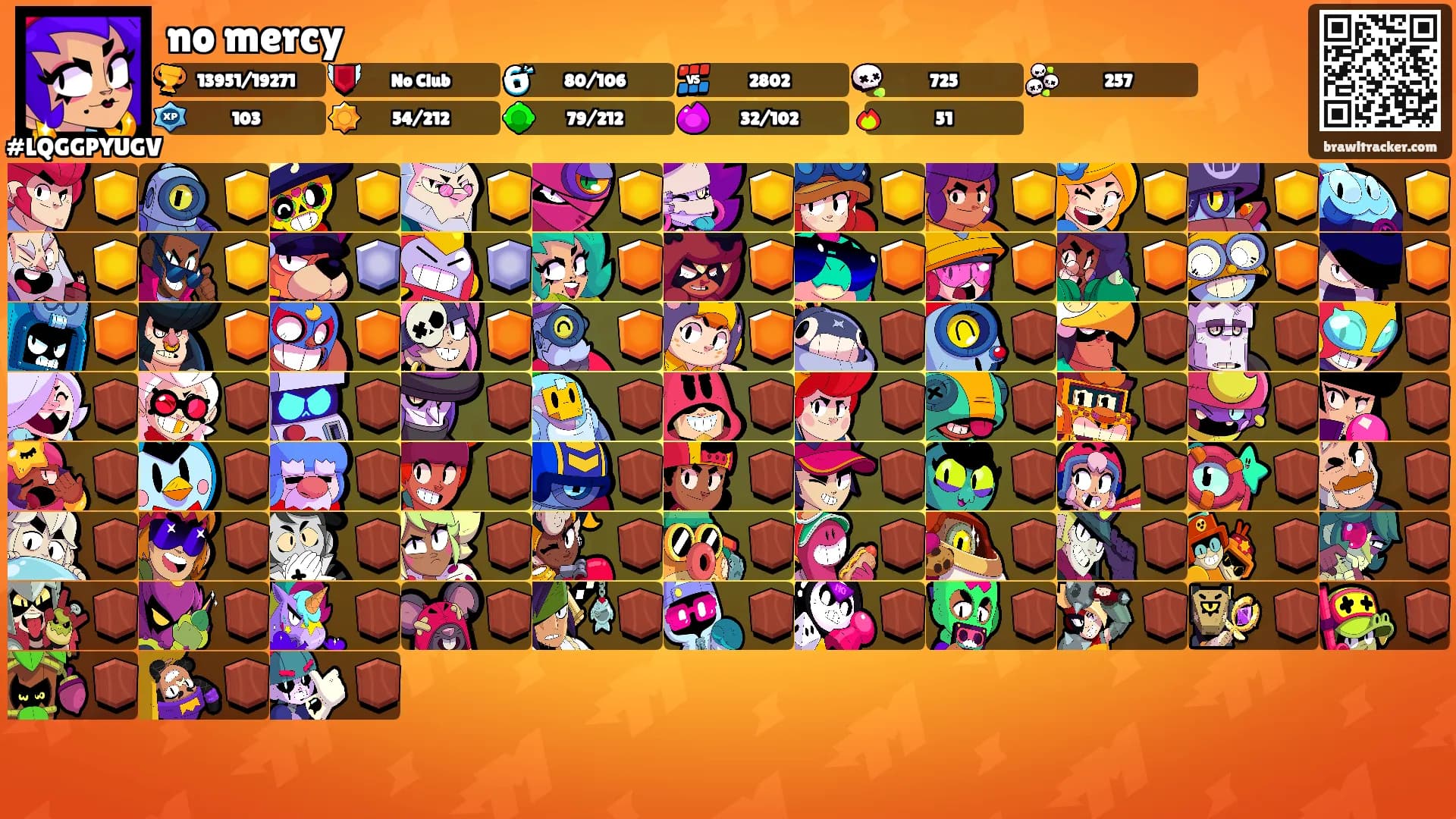 no mercy's Ranks