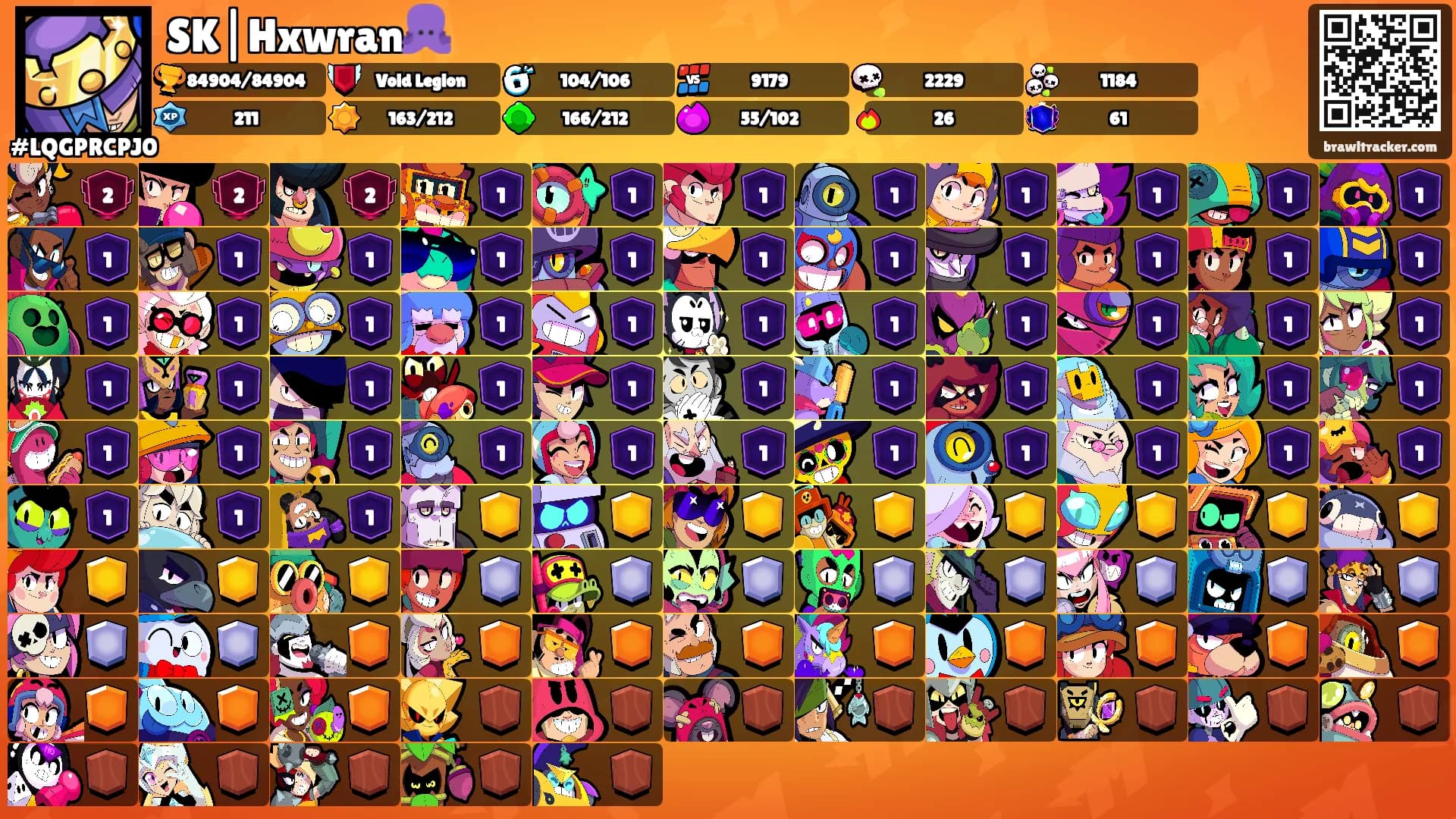 SK|Hxwran🐙's Ranks