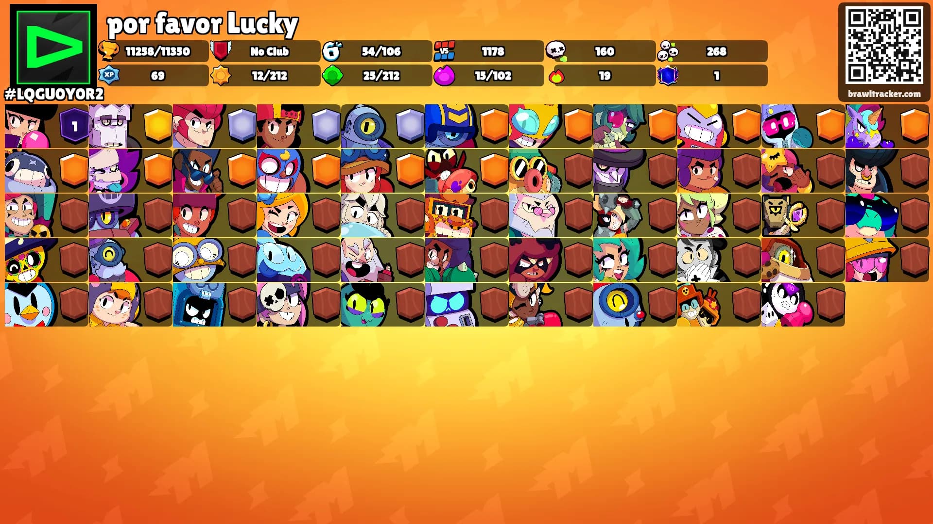 por favor Lucky's Ranks