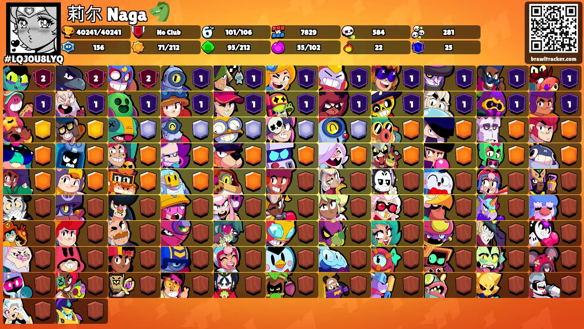 莉尔 Naga 🐲's Ranks