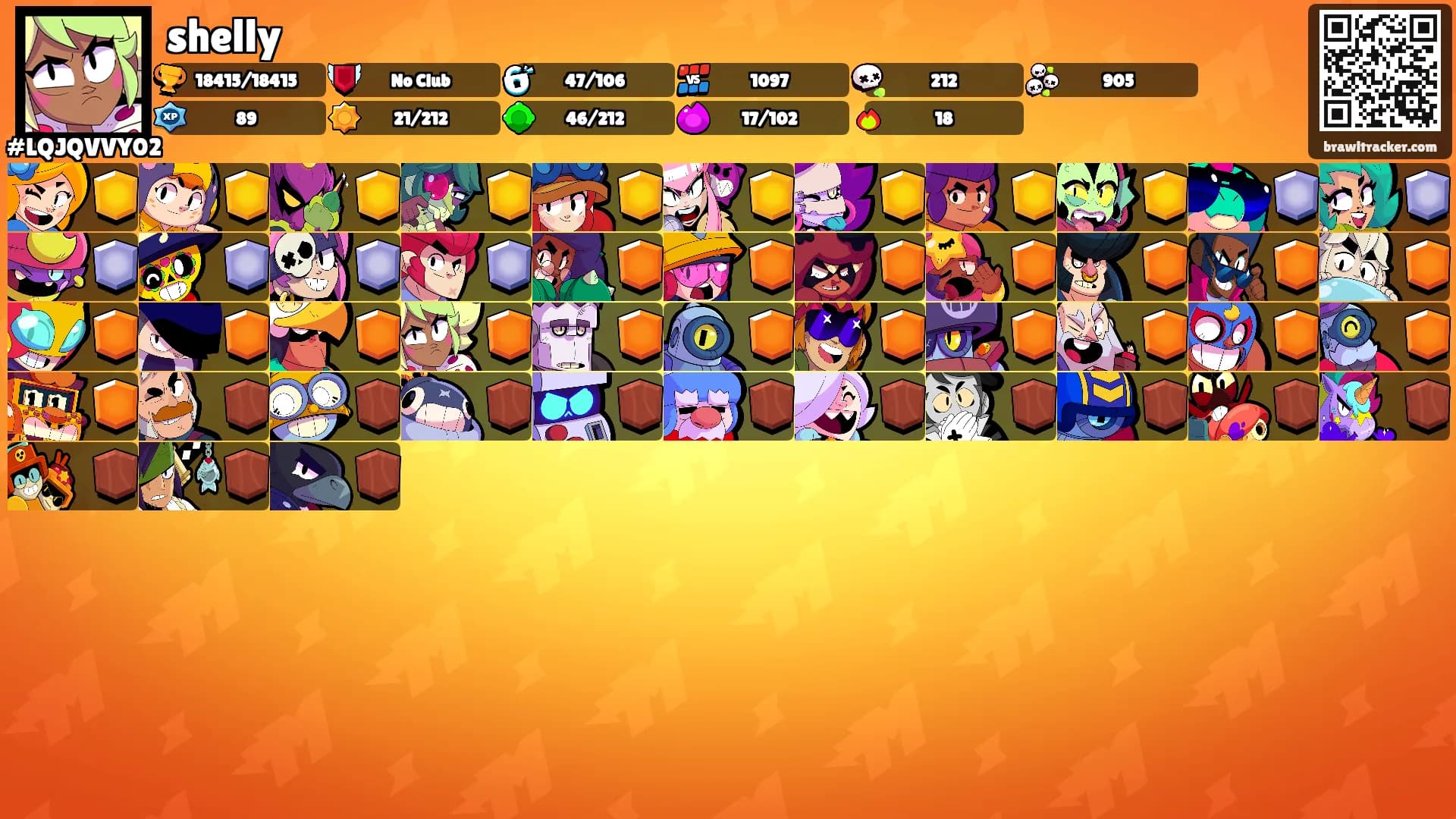 shelly's Ranks