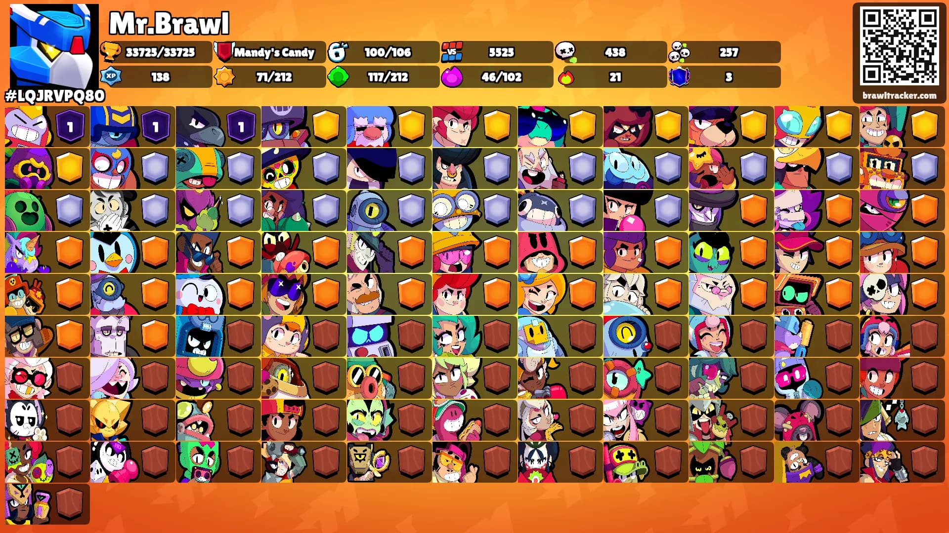 Mr.Brawl's Ranks