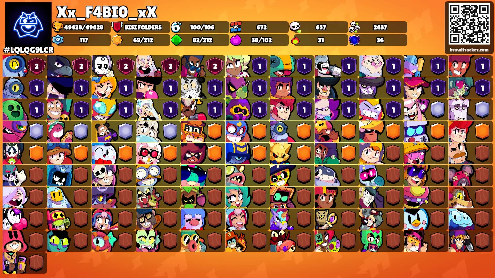 Xx_F4BI0_xX's Ranks