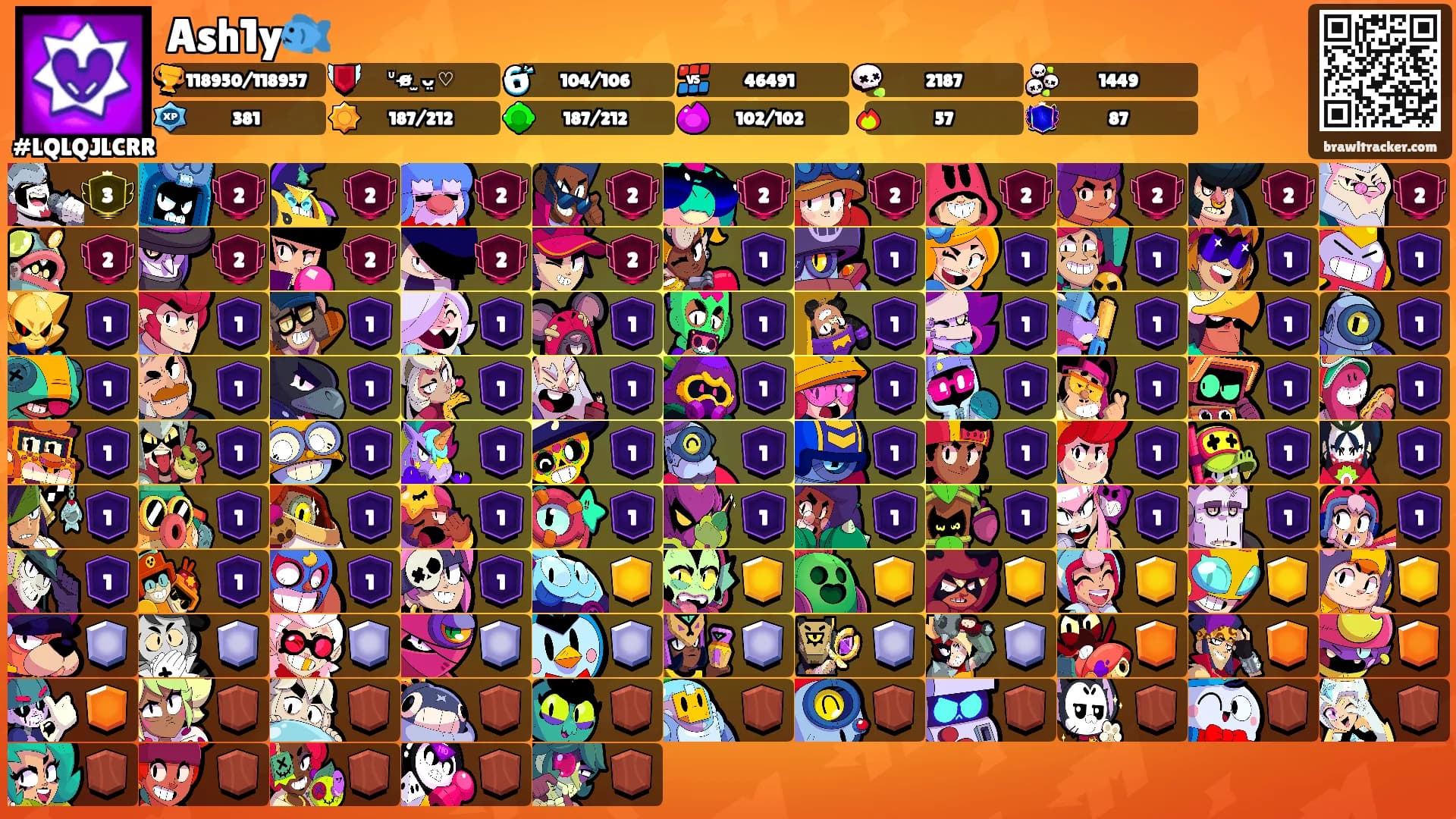Ash1y🐟's Ranks