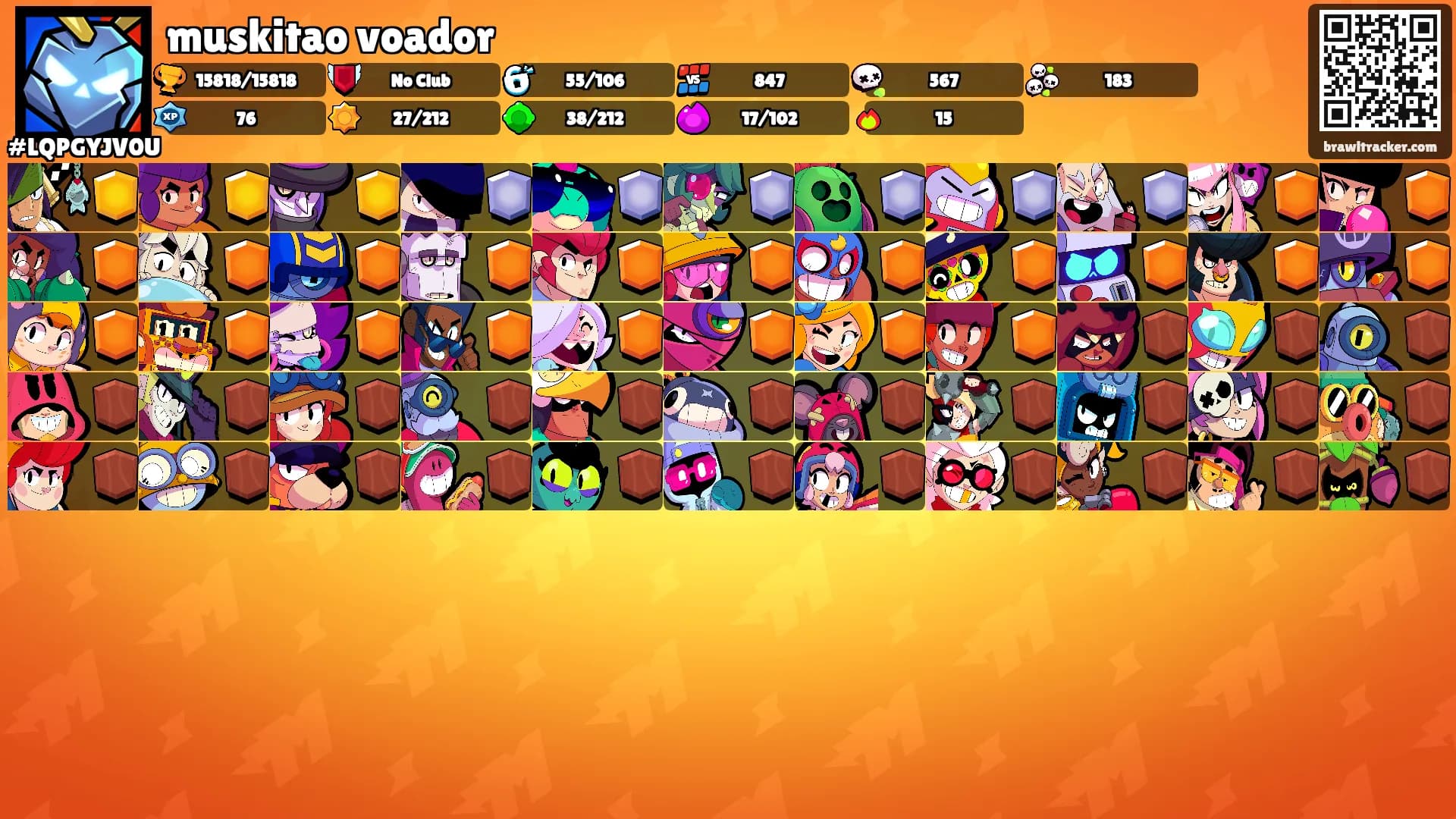 muskitao voador's Ranks