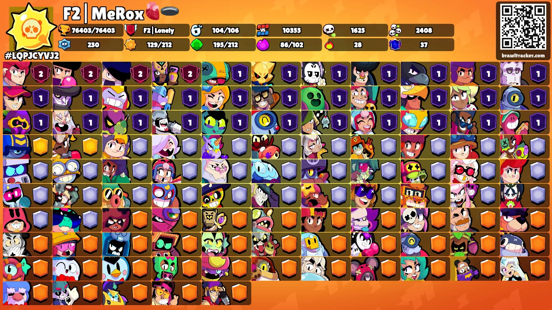 F2|MeRox🫀🕳️'s Ranks
