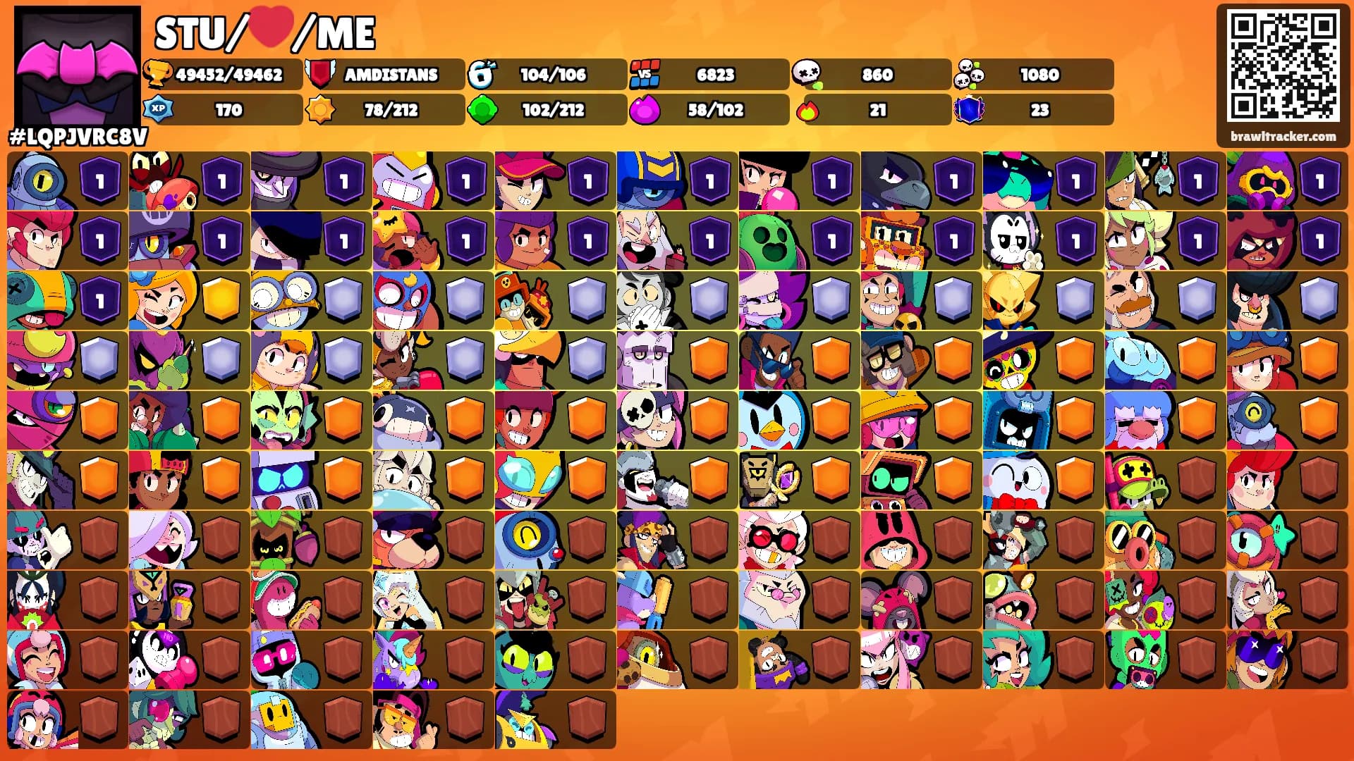 STU/❤️/ME's Ranks