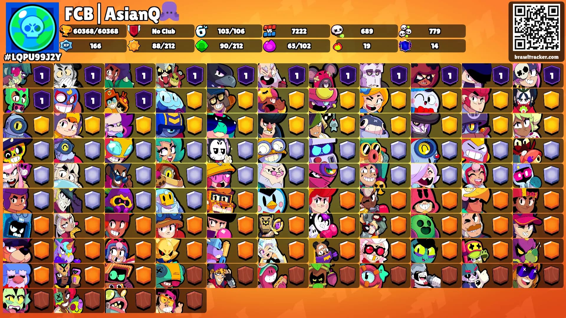 FCB|AsianQ🐙's Ranks