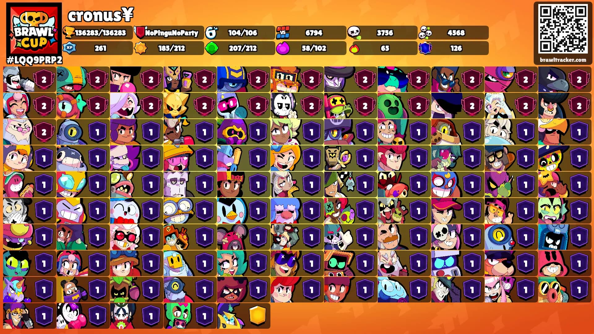 cronus¥'s Ranks
