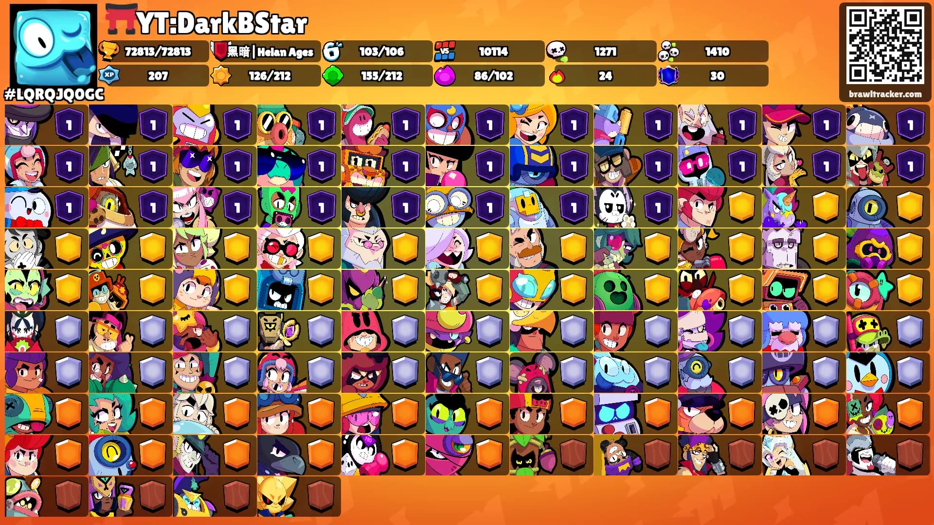 ⛩️YT:DarkBStar's Ranks