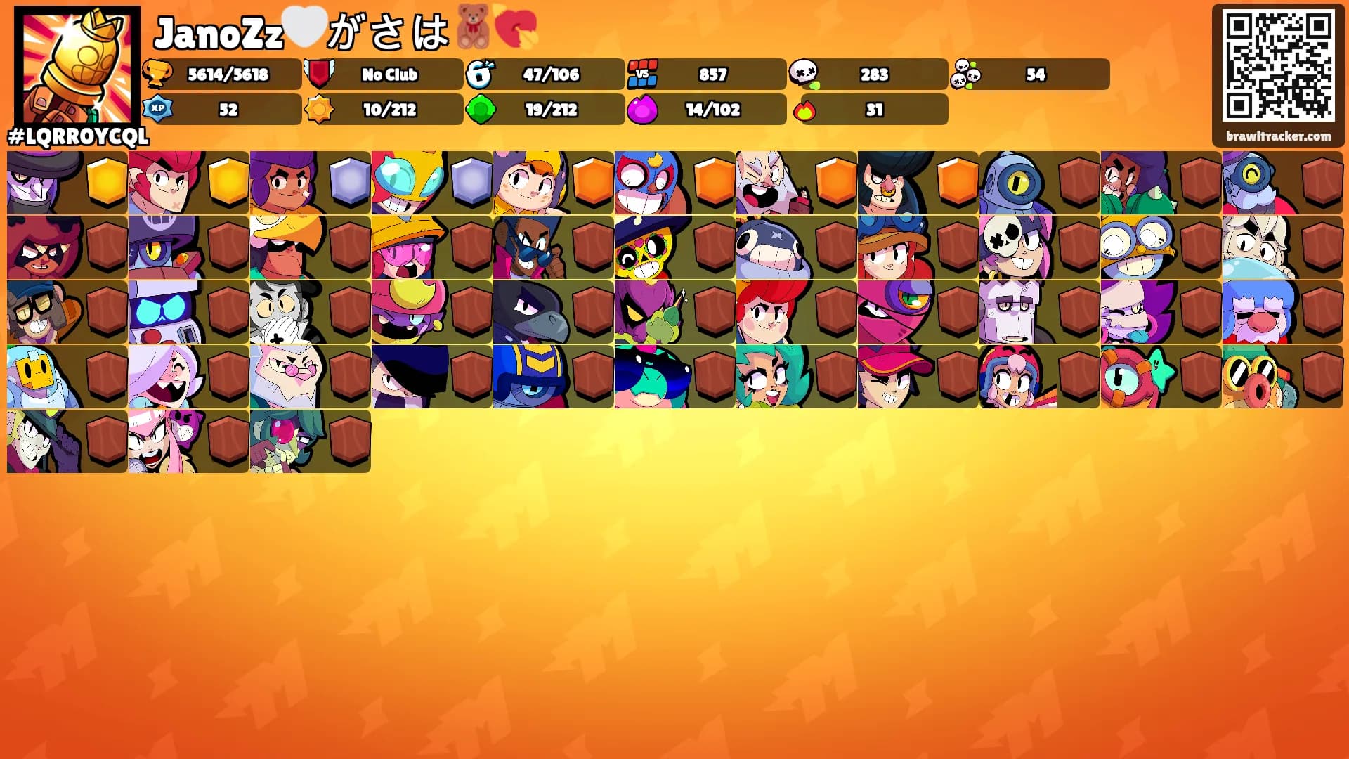 JanoZz🤍がさは🧸💘's Ranks
