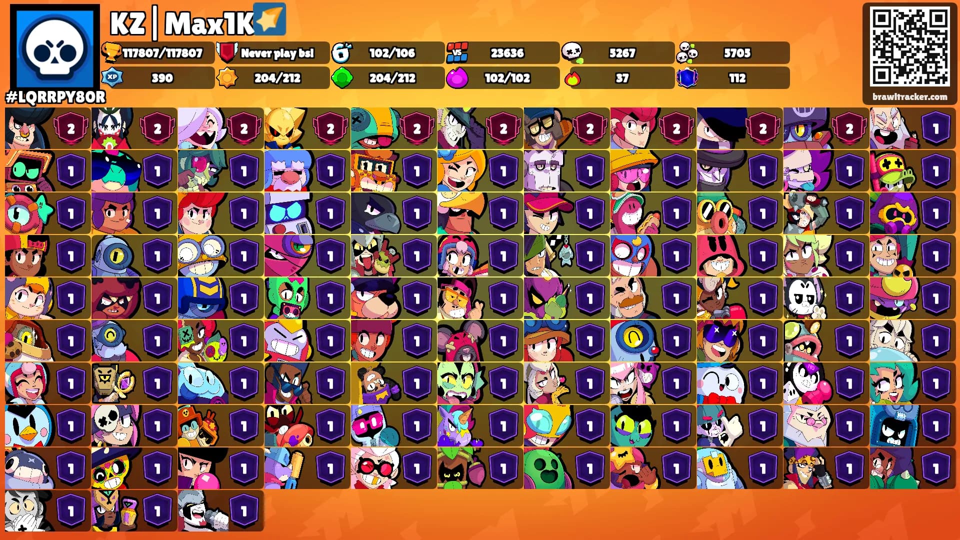 KZ|Max1K🌠's Ranks