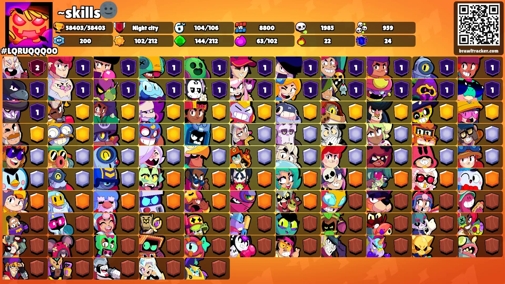 ~skills🌚's Ranks