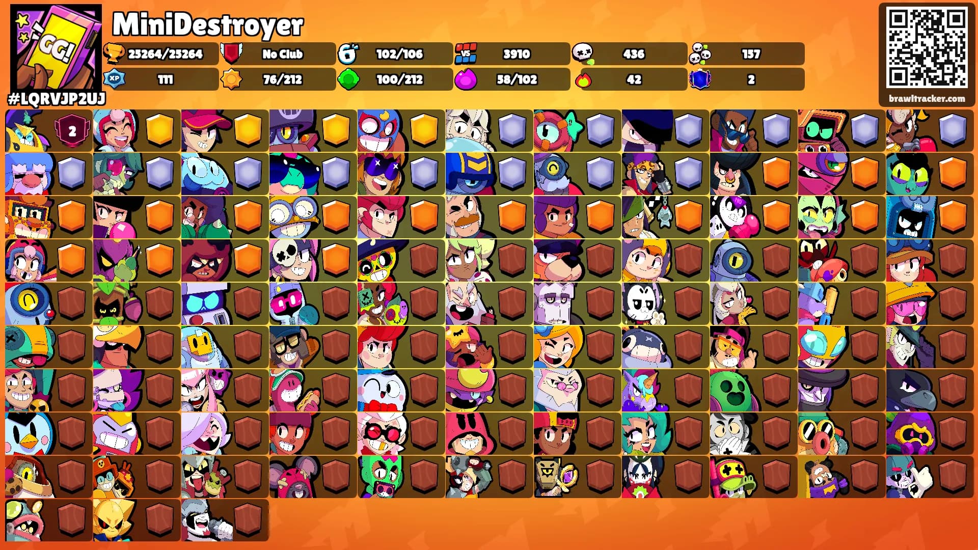 MiniDestroyer's Ranks
