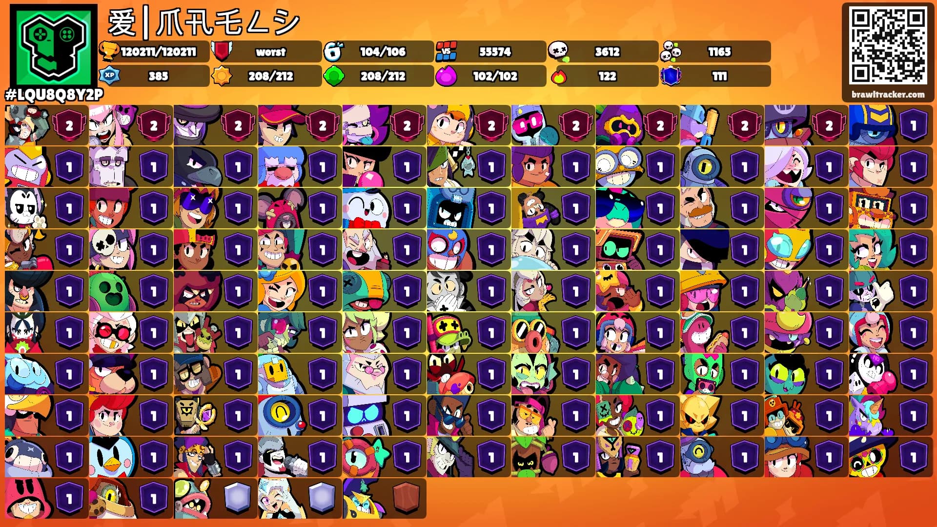 爱|爪卂乇ㄥシ︎'s Ranks