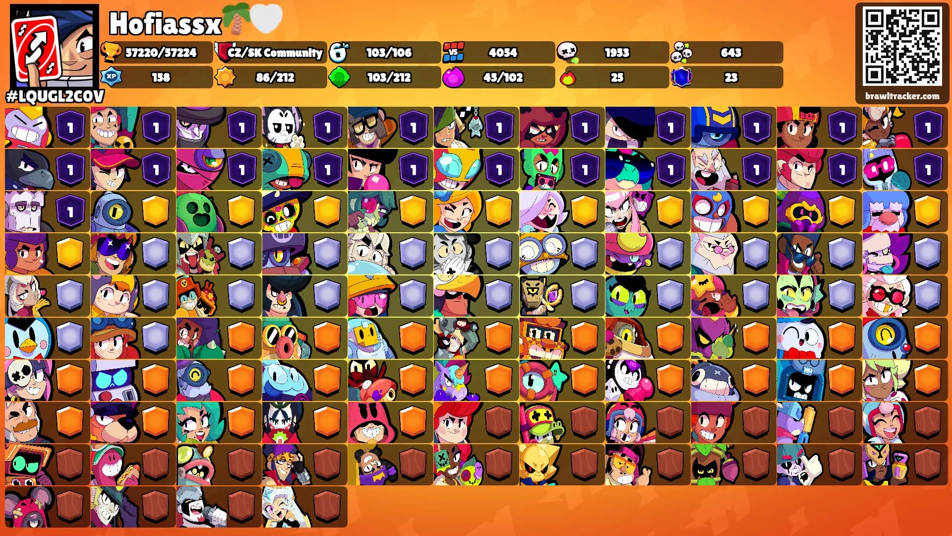 Hofiassx🌴🤍's Ranks