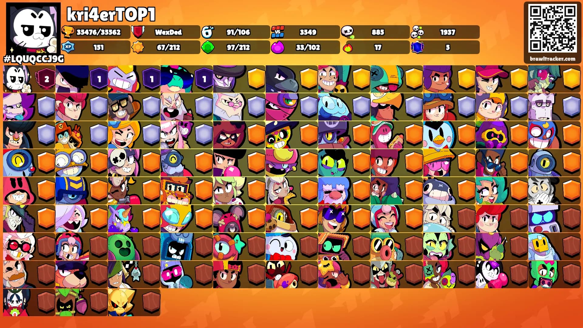 kri4erTOP1's Ranks