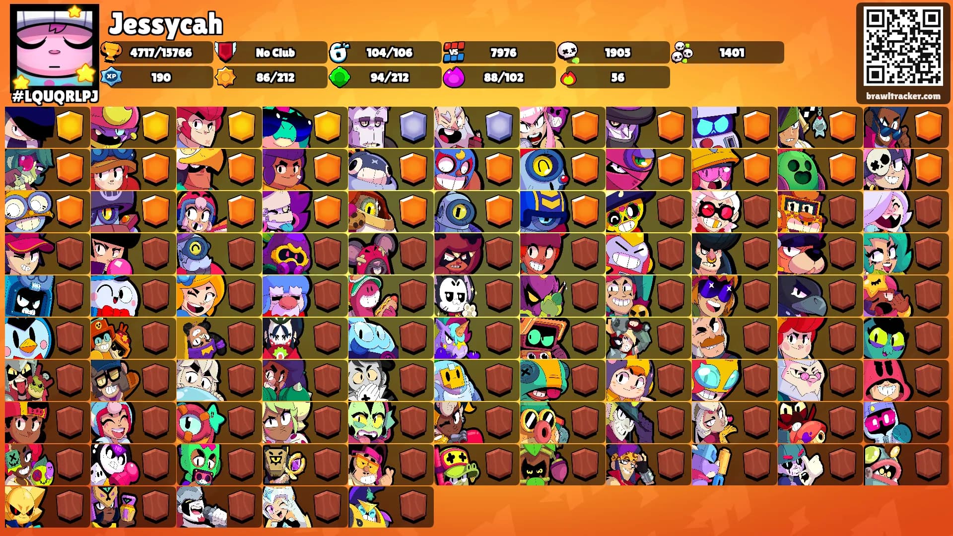 Jessycah's Ranks