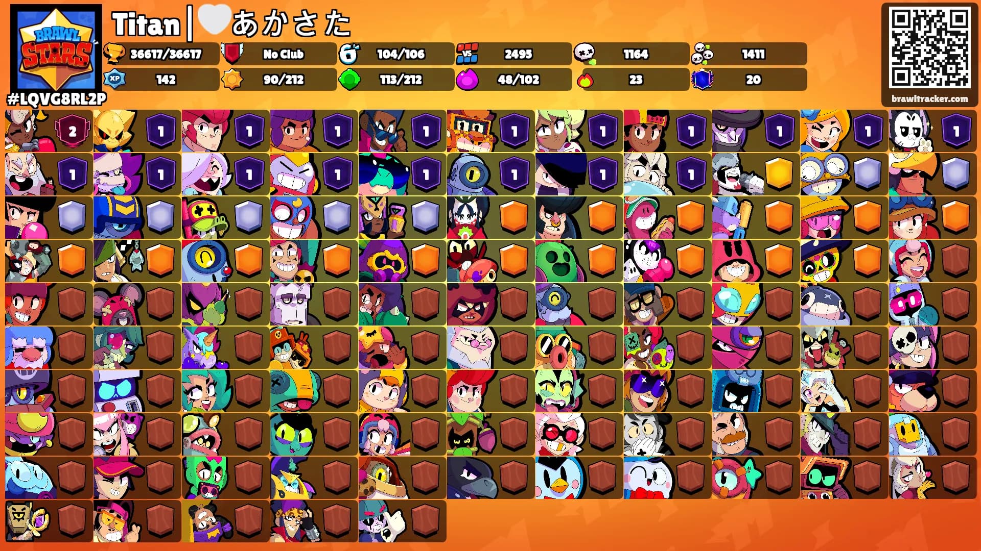 Titan|🤍あかさた's Ranks