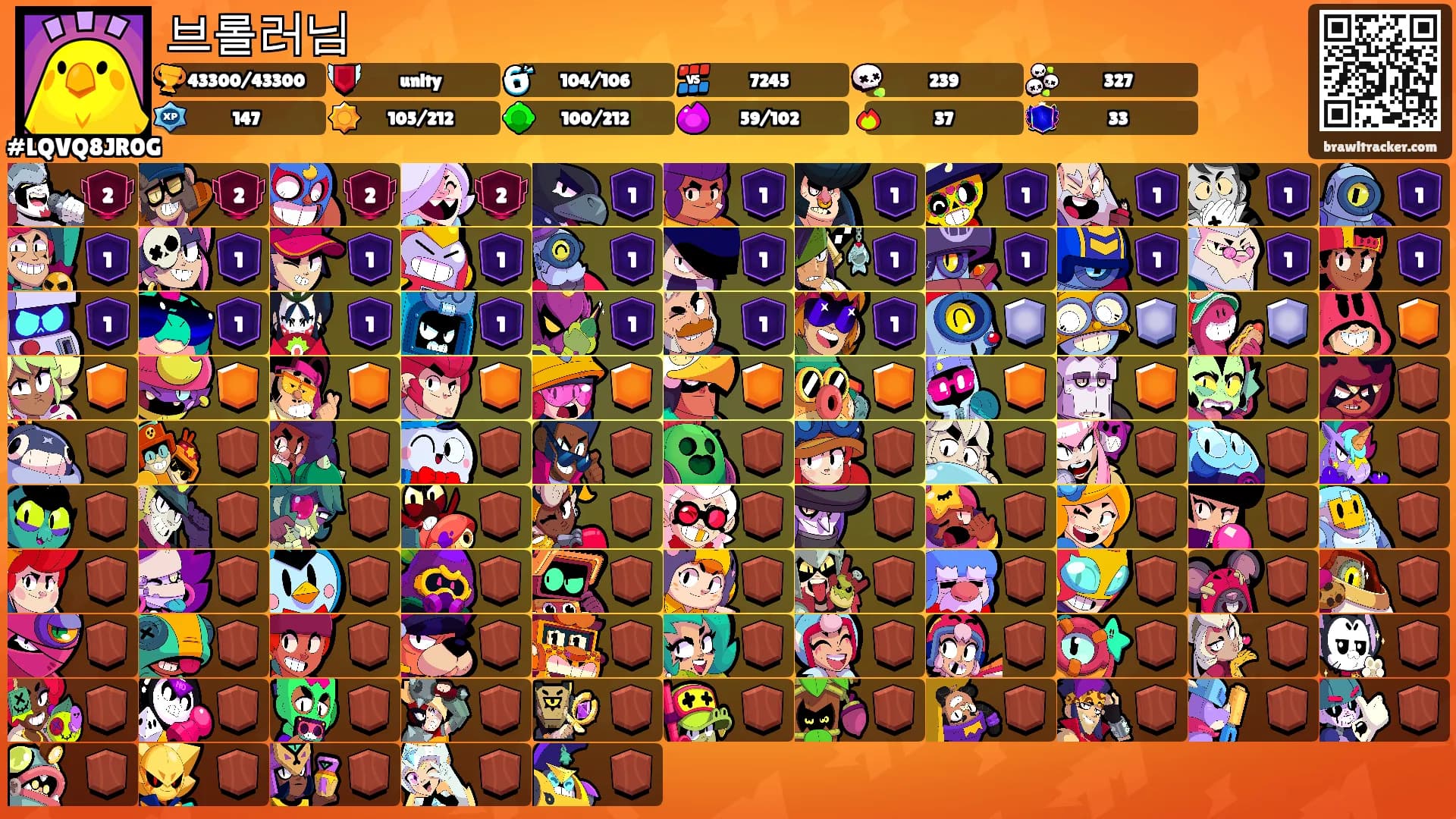 브롤러님's Ranks