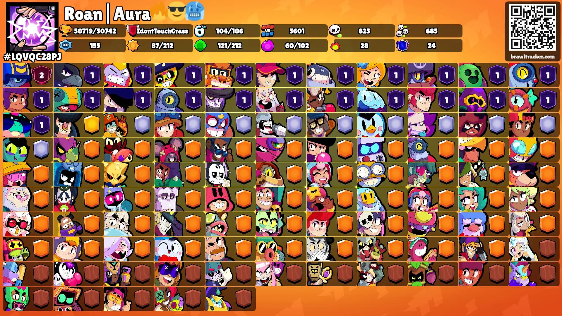 Roan|Aura🔥😎🥶's Ranks