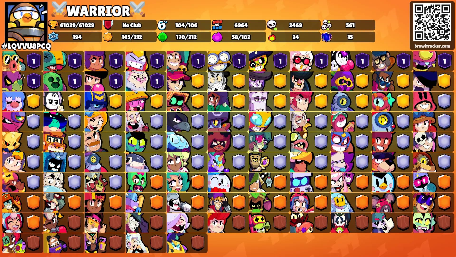 ⚔️WARRIOR⚔️'s Ranks