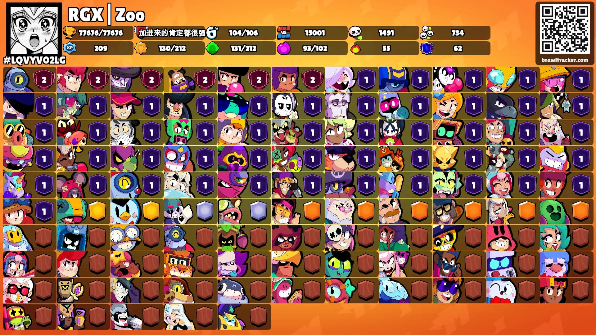 RGX|Zoo's Ranks