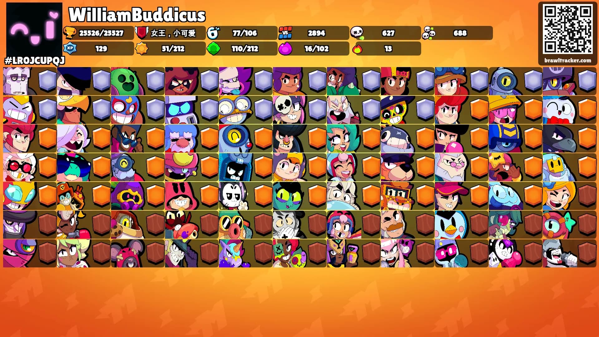 WilliamBuddicus's Ranks