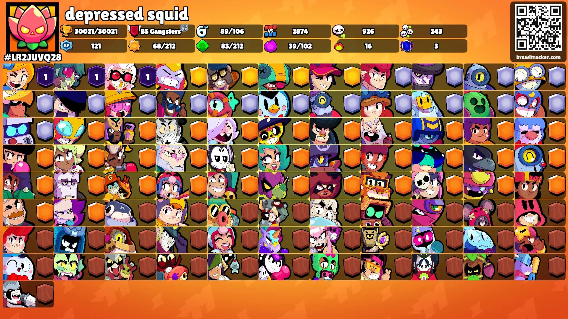 depressed squid's Ranks