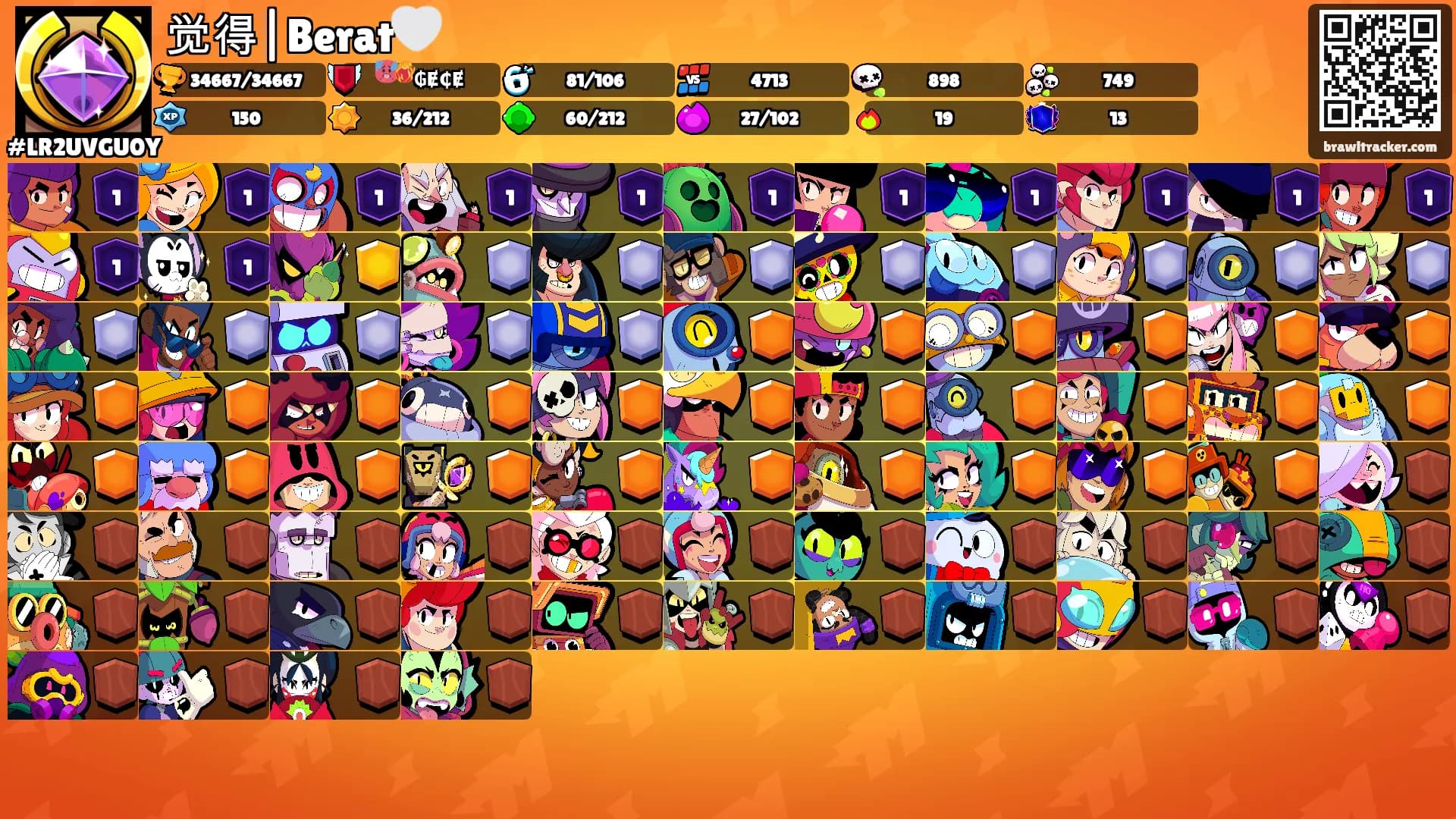 觉得|Berat🤍's Ranks