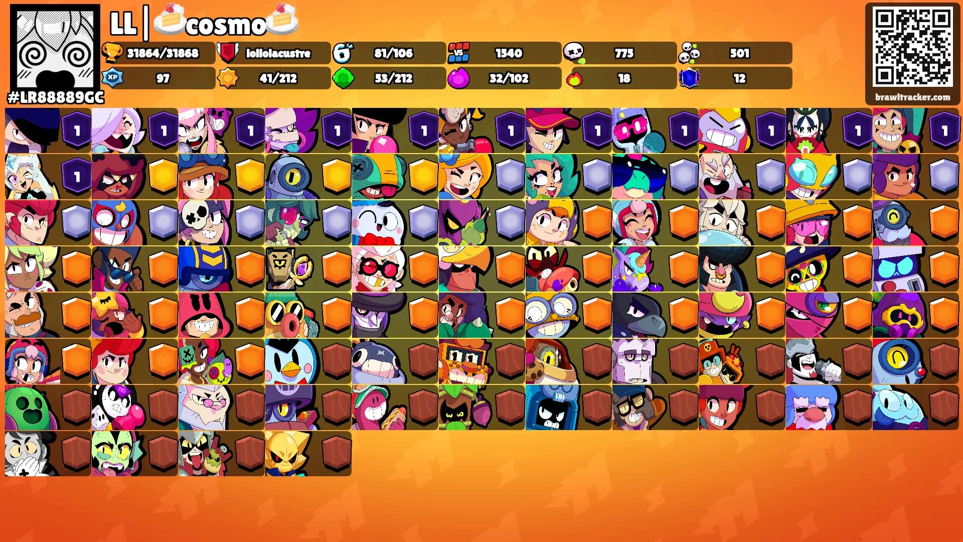 LL|🍰cosmo🍰's Ranks