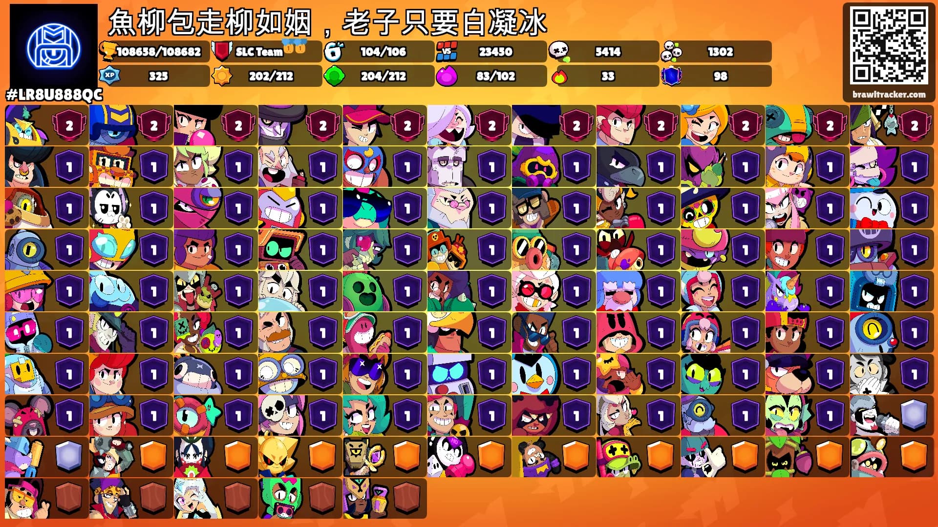 魚柳包走柳如姻，老子只要白凝冰's Ranks