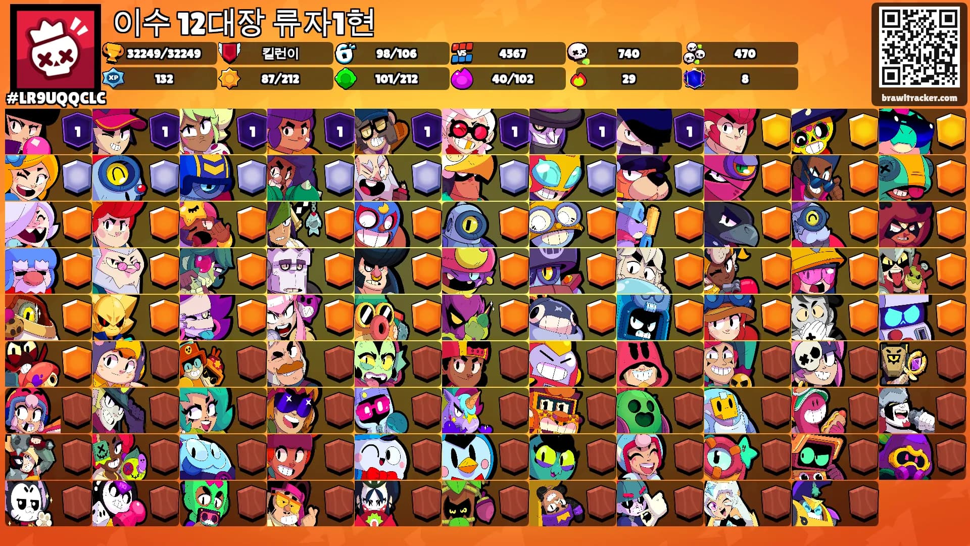 이수 12대장 류자1현's Ranks